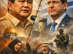 Cara prabowo memandang konflik palestina dan israel