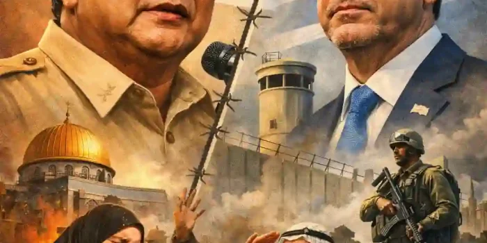 Cara prabowo memandang konflik palestina dan israel