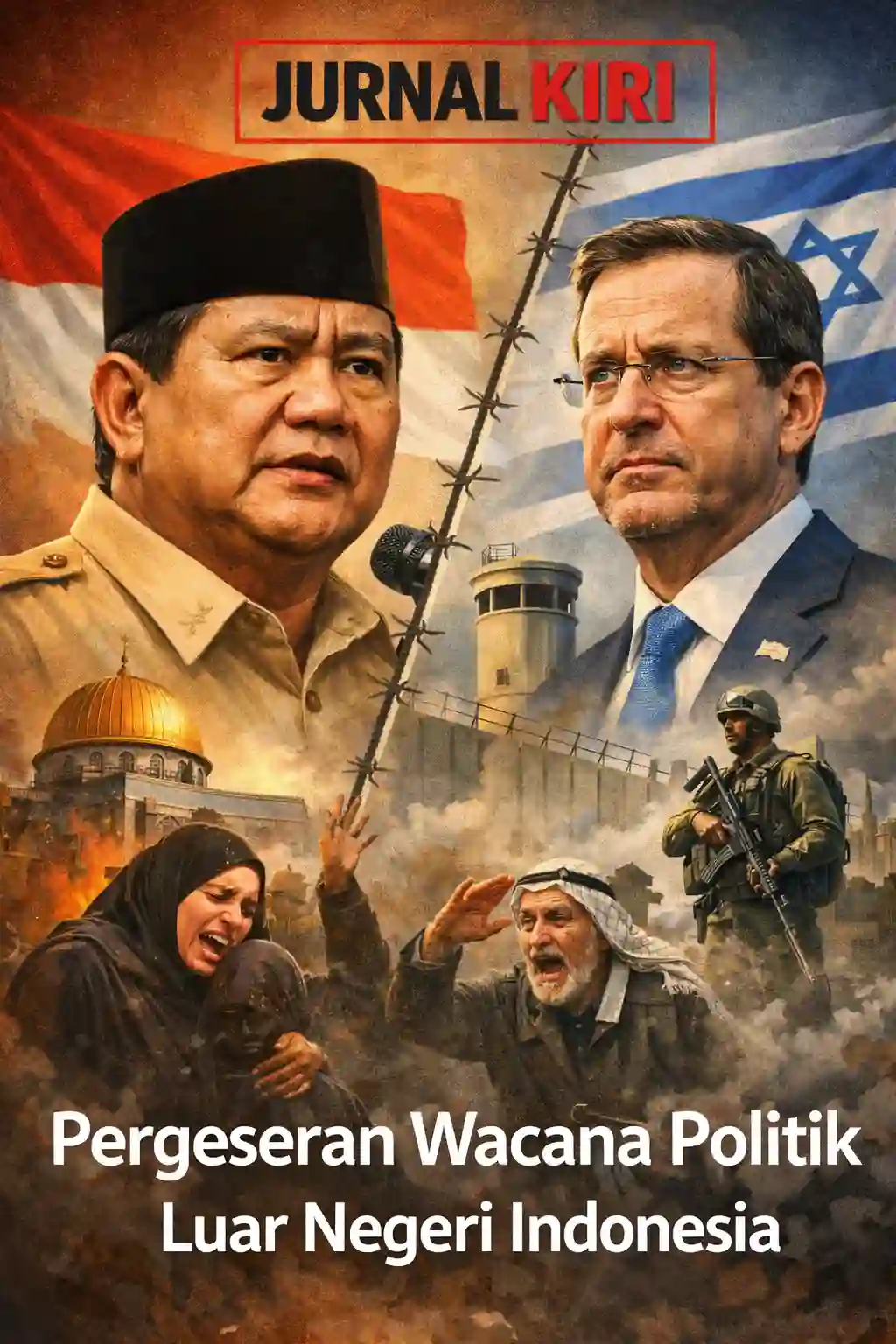 Cara prabowo memandang konflik palestina dan israel
