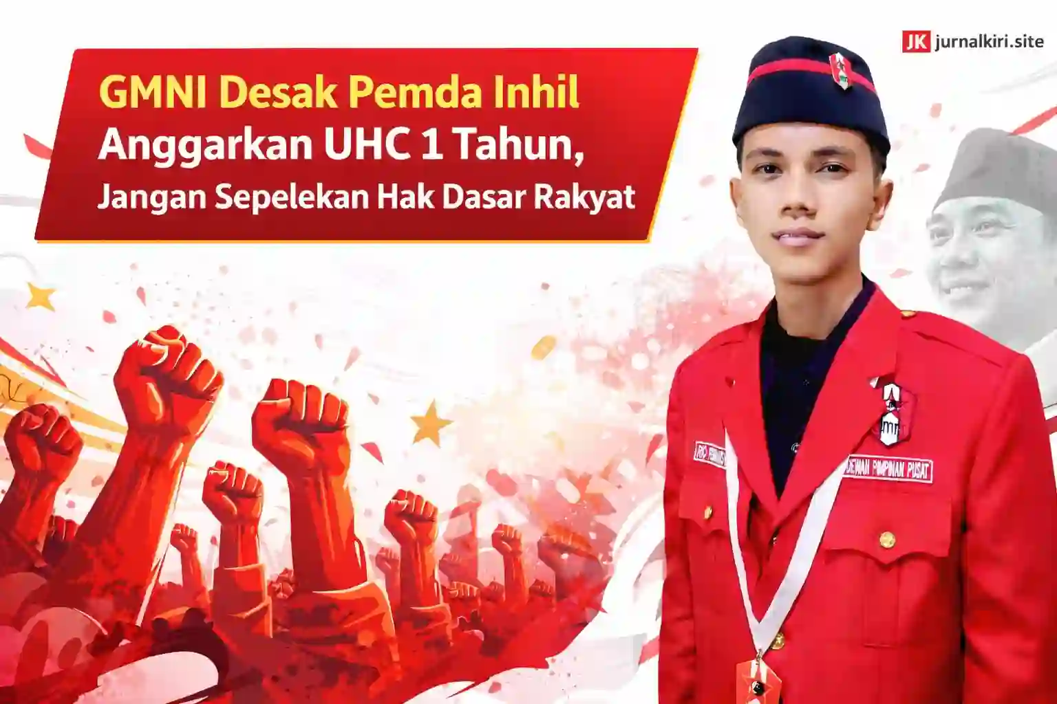 GMNI Desak Pemda Inhil terkait UHC